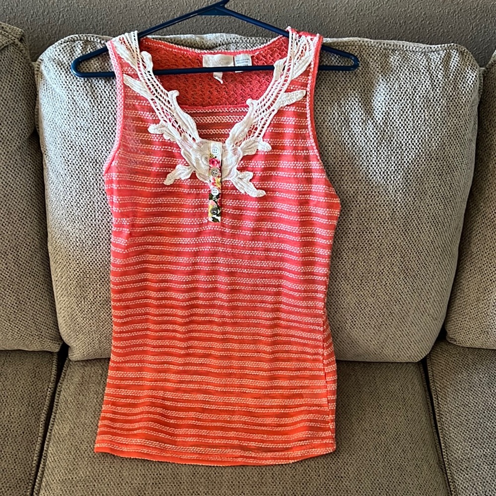 Miss Me tank top size large